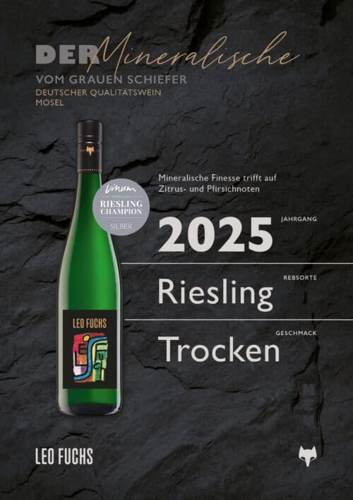 DER MINERALISCHE | 2025 Vom Grauen Schiefer | Riesling | trocken | Nr. 1135